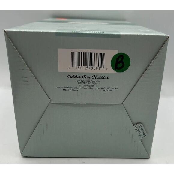 Hallmark 1999 Kiddie Car Classics 1941 Garton Roadster B - Picture 6 of 6